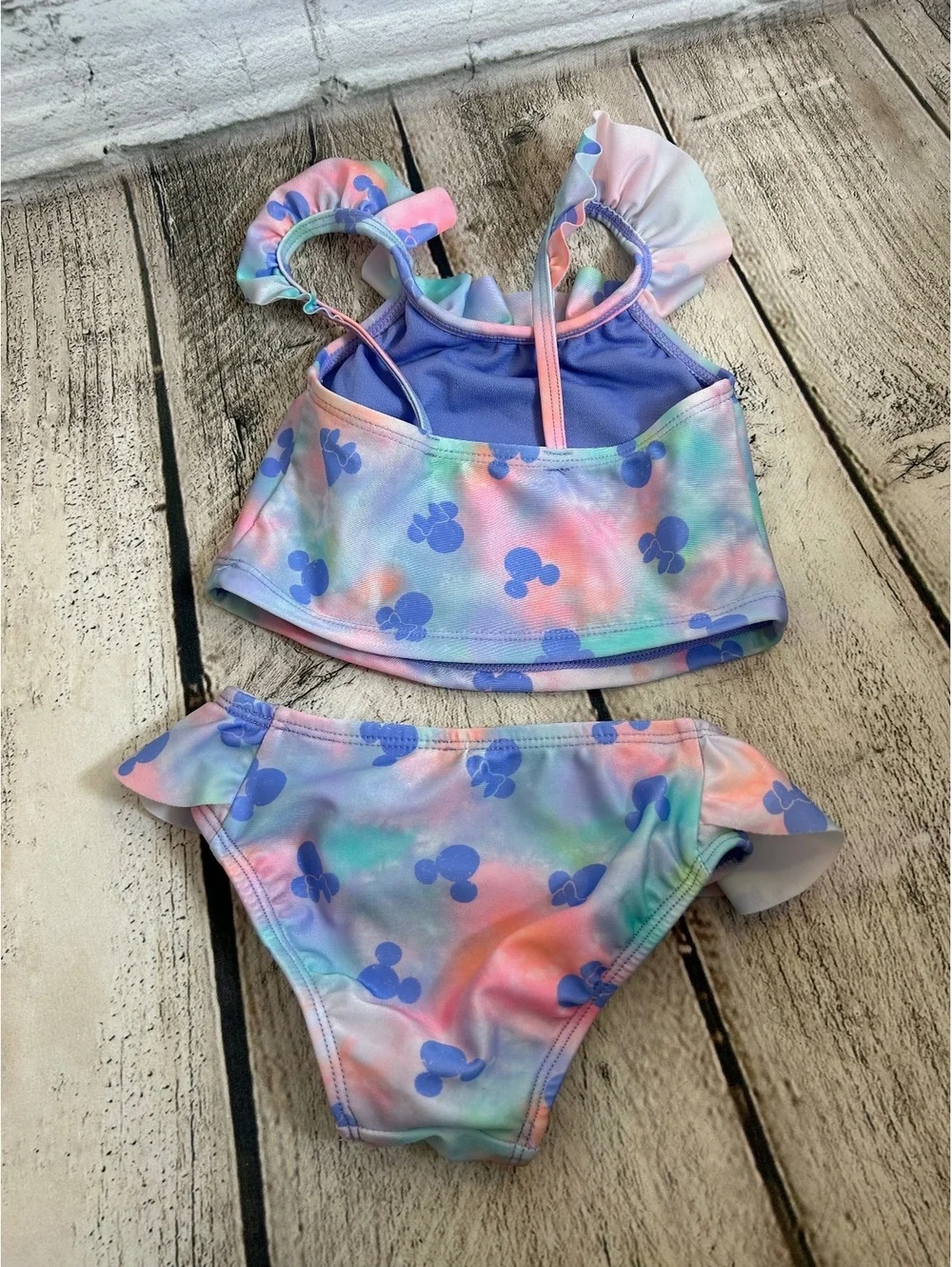JUMPING BEANS - DISNEY Girl’s Tankini Swim 2 Piece Set / Size: 12 Months